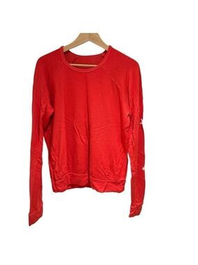 SUNDRY super soft baggy red sweatshirt - size 1 (small)